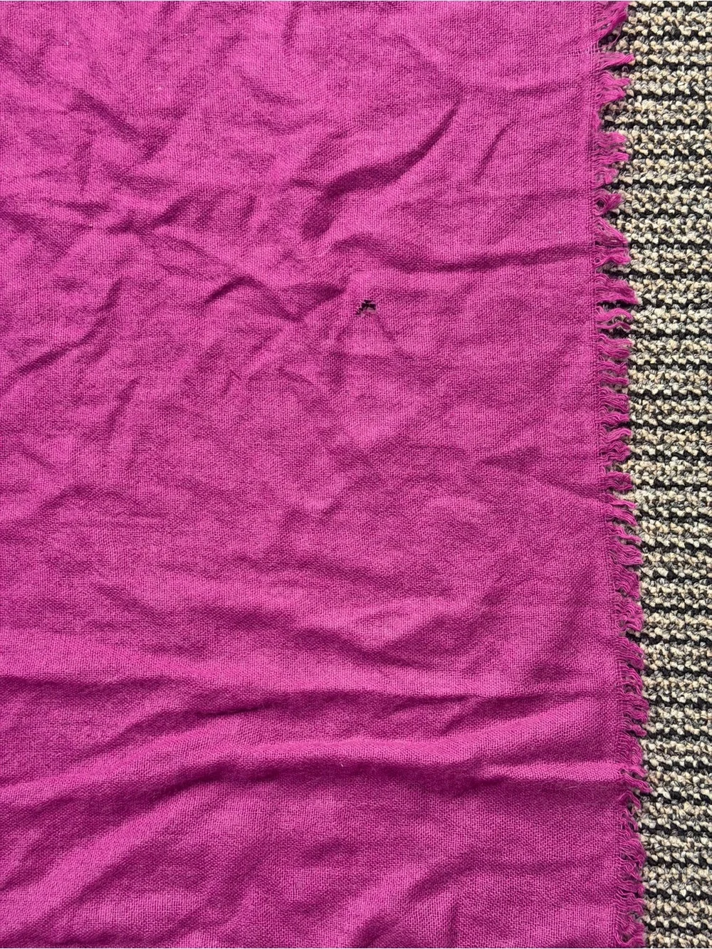 Talbots 100% Cashmere fuchsia pashmina (dress in separate listing)